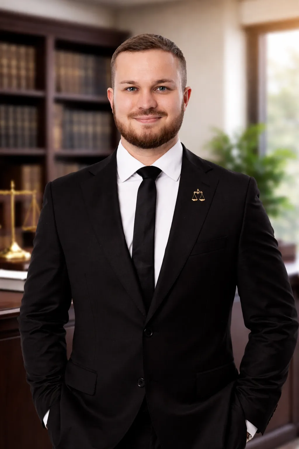 Адвокат під час роботи з клієнтом
